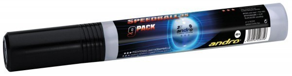 ANDRO SPEEDBALL*** 3S POLY S 9er CELLFREE WEISS