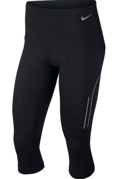 NIKE Speed Capri Matte Hose Damen schwarz - Bild 1