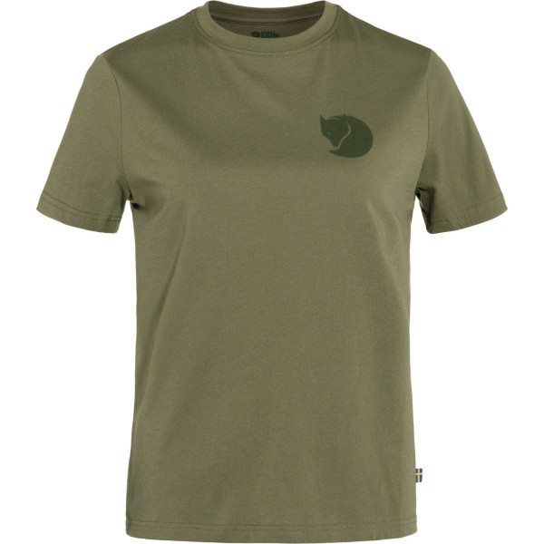 FJÄLLRÄVEN Fjällräven Fox Boxy Logo Tee T-Shirt Damen grün