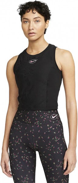 NIKE Df Ic Slim Tanktop Damen schwarz