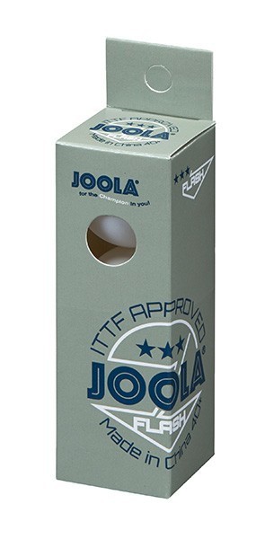 JOOLA TISCHTENNISBÄLLE FLASH 40+ *** WHITE 3-ER