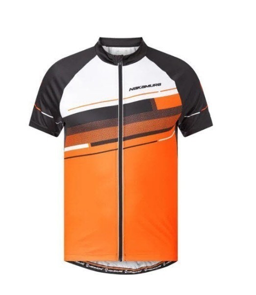 NAKAMURA Lajos Fahrrad-Trikot Herren orange