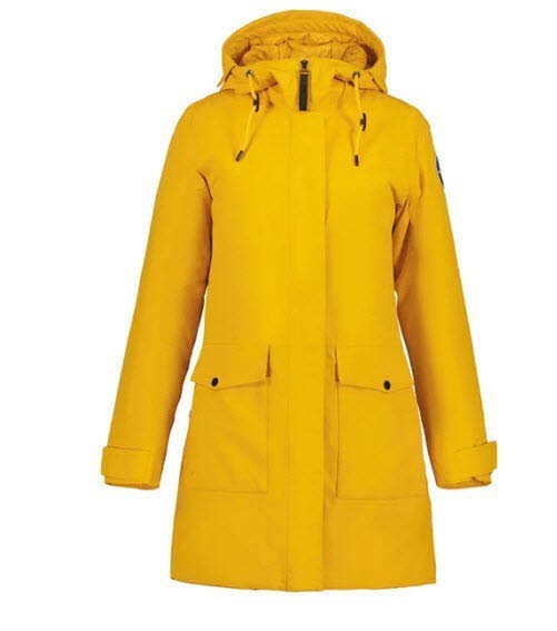 ICEPEAK Alpena Mantel Damen gelb - Bild 1
