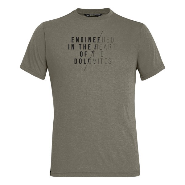 SALEWA Salwea Engineered DRy T-Shirt Herren grau - Bild 1