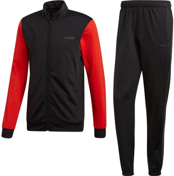 ADIDAS Mts Lin Tric Trainingsanzug Herren schwarz