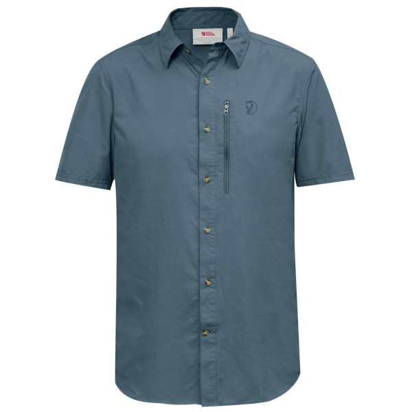 FJÄLLRÄVEN Fjällräven Abisko Hike Shirt SS Herren blau