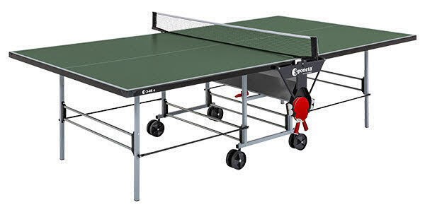 SPONETA Tischtennistisch S 3-46 e Outdoor mit Netz grün - Bild 1