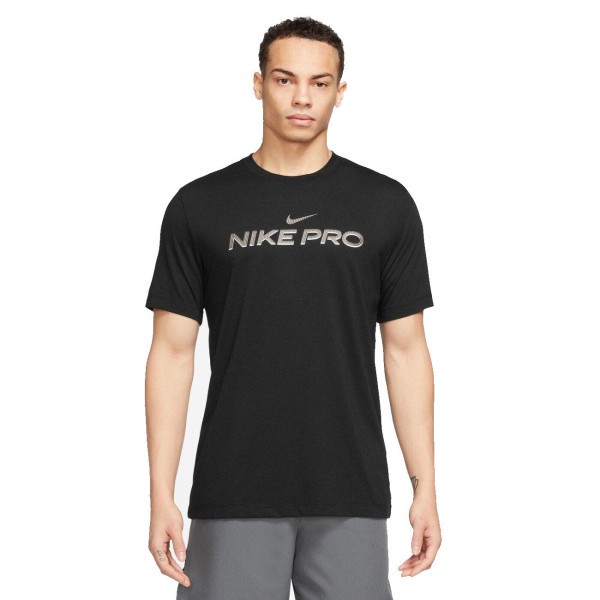 NIKE M NK DF TEE DB NIKE PRO T-Shirt Herren schwarz