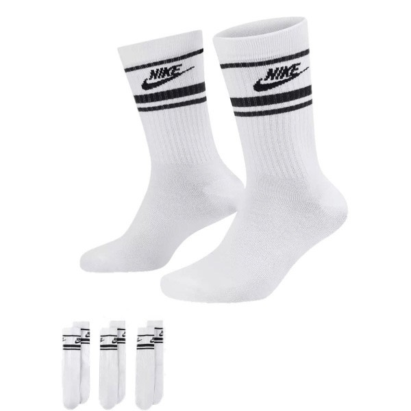 NIKE Nsw Everyday Essential Cr Socken weiss