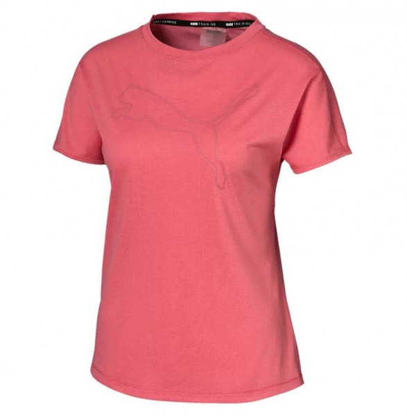 PUMA Puma Cat Tee T-Shirt Damen pink