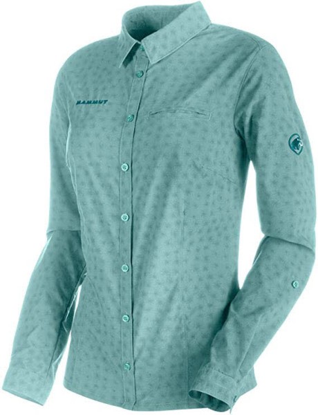 MAMMUT Trovat Advanced Longsleeve Damen blau