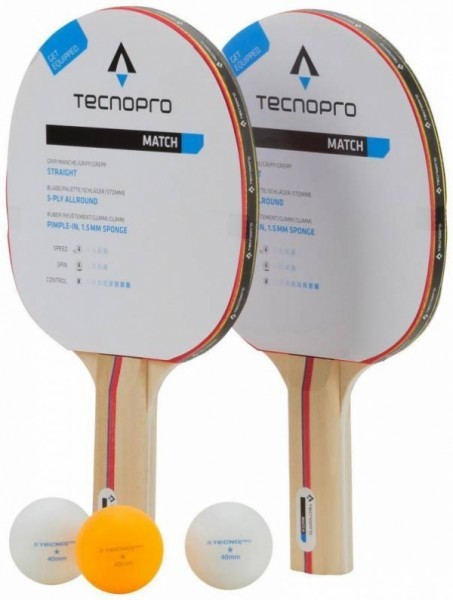 TISCHTENNIS SCHLÄGER SET MACH DX