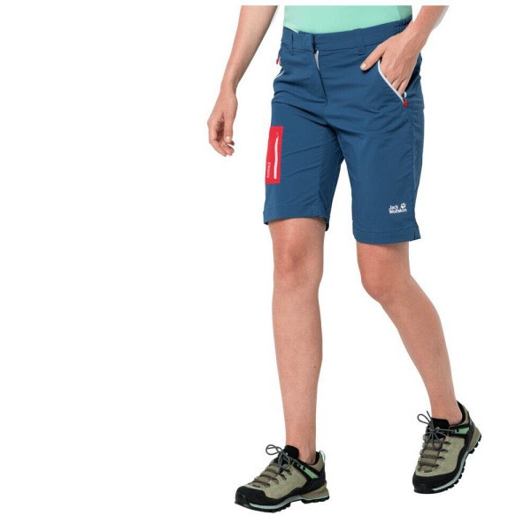 JACK WOLFSKIN Overland Shorts Damen blau