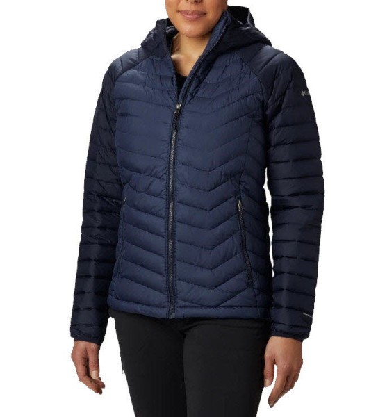 COLUMBIA SPORTSWEAR Columbia Powder Lite Hooded Jacke Damen blau - Bild 1