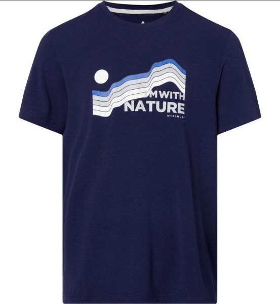 MCKINLEY Roggo M T-Shirt Herren blau
