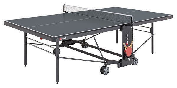 SPONETA Tischtennistisch S 4-70 e Outdoor Mit Netz grau - Bild 1