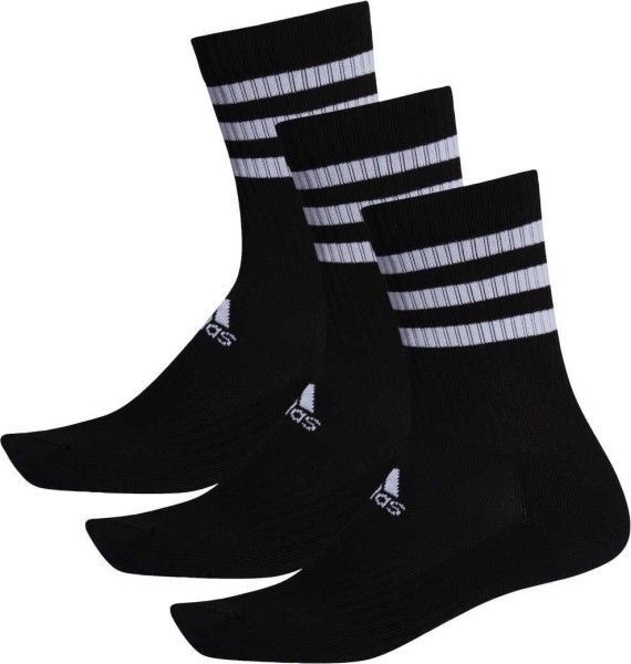 ADIDAS 3S CSH CRW3P SOCKEN schwarz
