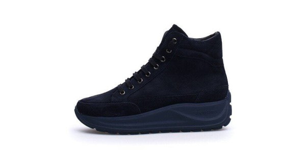 CANDICE COOPER Spark Easy Zip Nubuck Schuhe Damen blau - Bild 1