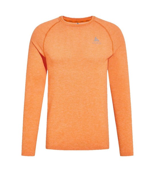 ODLO T-shirt crew neck l/s Langarmshirt Herren orange