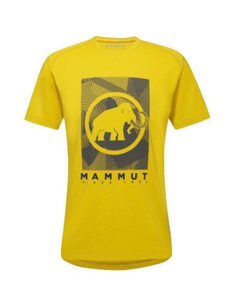 MAMMUT Trovat T-Shirt Herren gelb