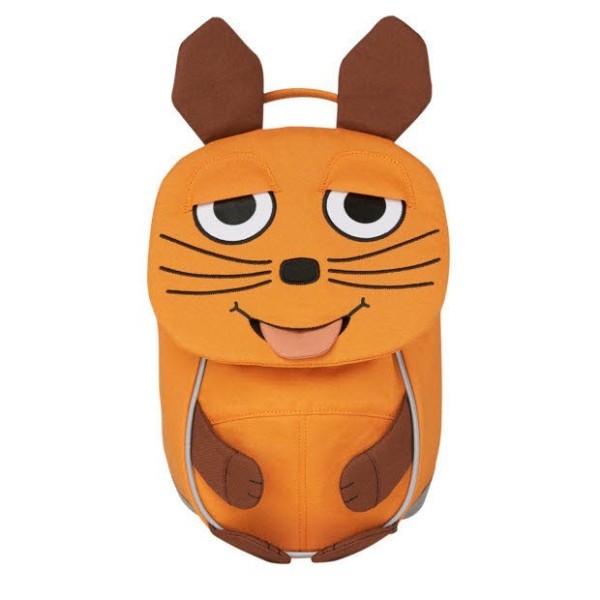 AFFENZAHN Keliner Freund WDR Maus Rucksack Kinder orange - Bild 1