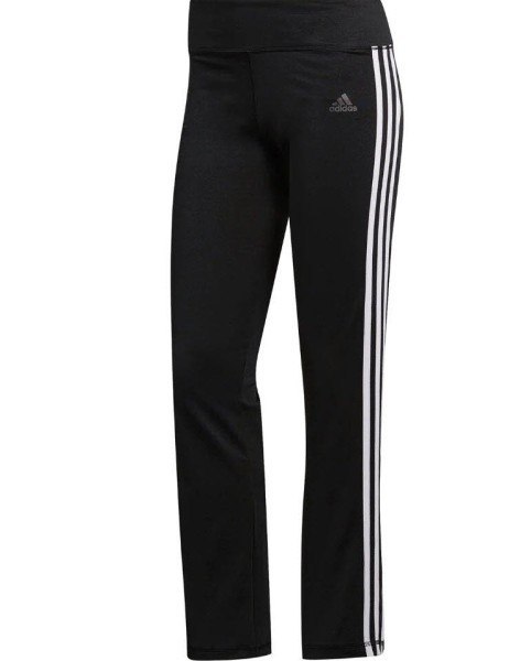 ADIDAS Brushed 3S Hose Damen schwarz