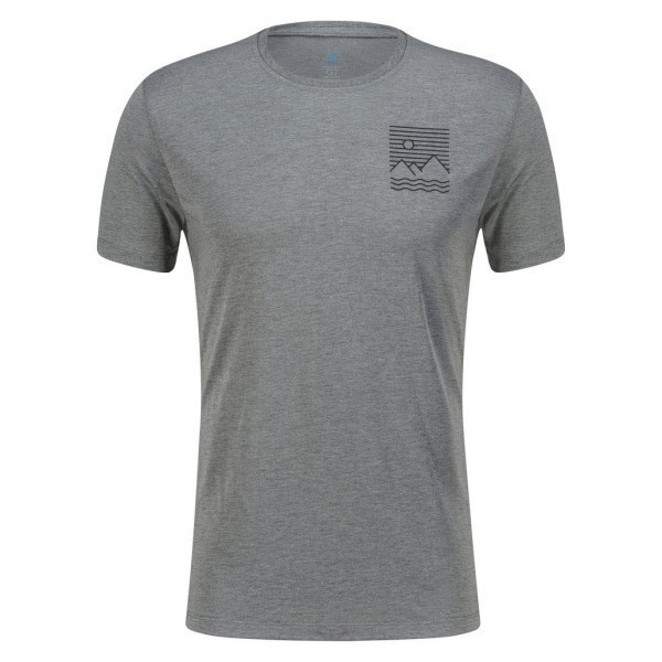 ODLO T-Shirt Crew Neck S/S Ascent 3 T-Shirt Herren grau