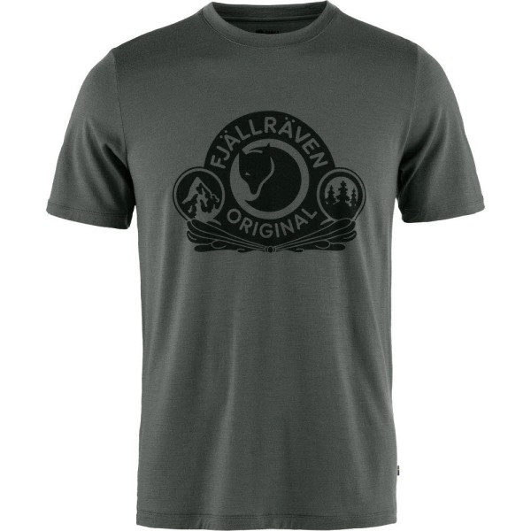 FJÄLLRÄVEN Fjällräven Abisko Wool Classic T-Shirt Herren grau