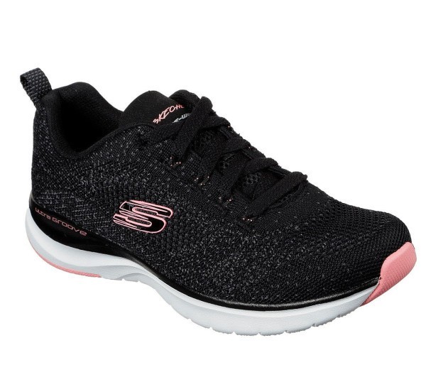 SKECHERS Ultra Groove Schuhe Damen schwarz