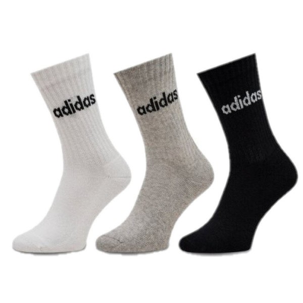ADIDAS Sportswear Linear Gefütterte Socken 3 Paare - Bild 1