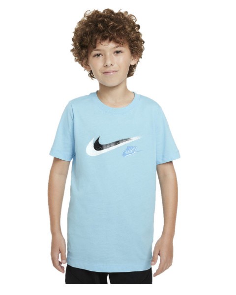 NIKE Sportswear T-Shirt Kinder blau