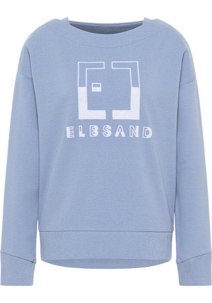 ELBSAND Fraya Sweatshirt Damen blau