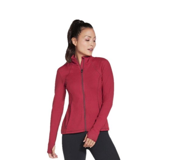 SKECHERS Gowalk Mesh Jacket Damen rot - Bild 1
