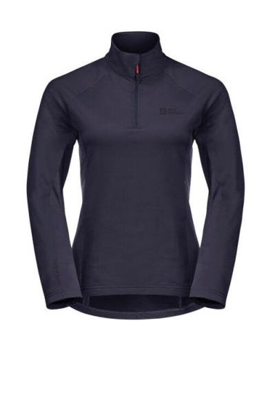 JACK WOLFSKIN Morobbia Langarmshirt Damen blau