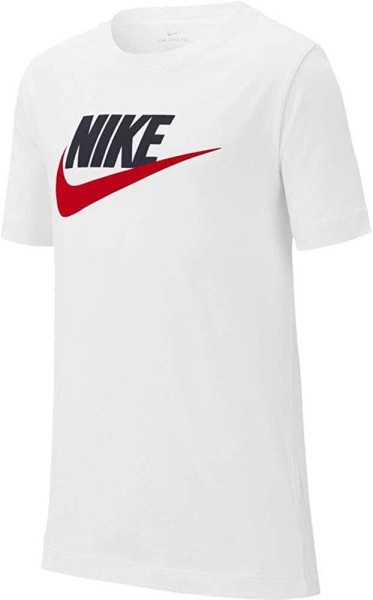 NIKE Nsw Tee Futura Icon T-Shirt Kinder weiss