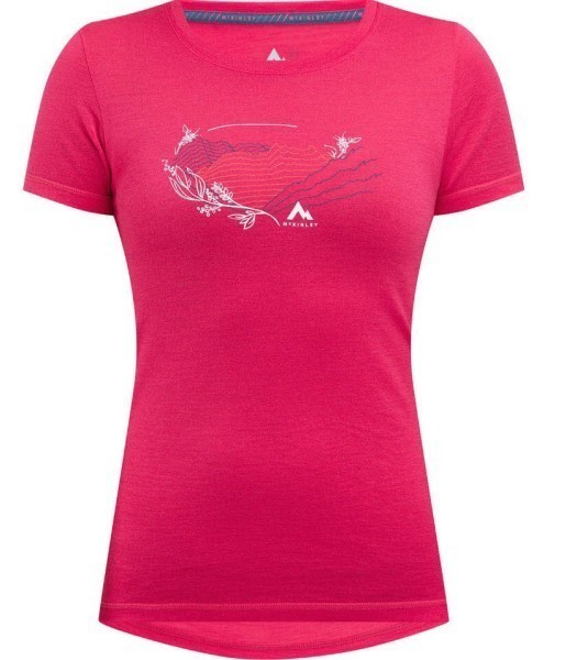 MCKINLEY Tate T-Shirt Damen rot