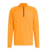 ODLO Mid layer 1/2 zip ESSENTIAL CE Langarmshirt Herren orange