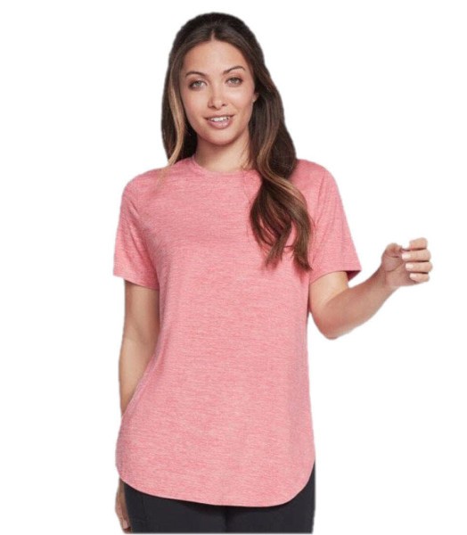 SKECHERS Godri Swift Tunic Tee T-Shirt Damen rosa