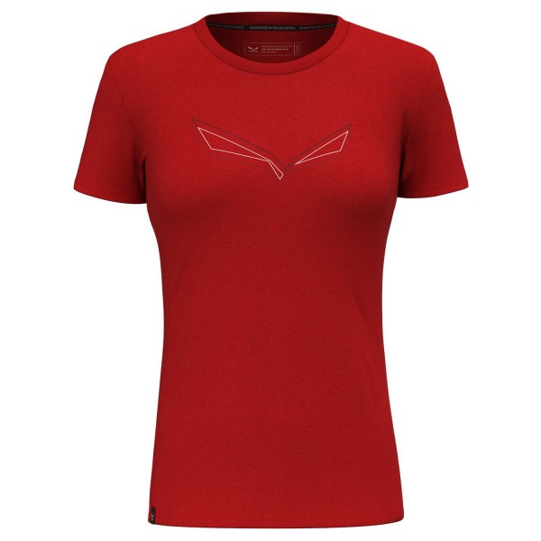 SALEWA Pure Eagle Frame Dry T-Shirt Damen rot - Bild 1