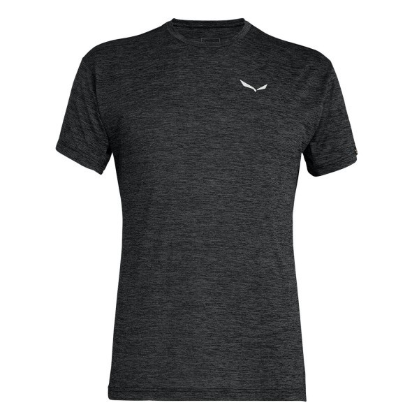 SALEWA Puez Melange Dry Tee T-Shrit Herren schwarz