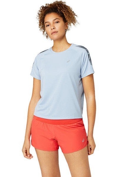 ASICS Icon Ss Top Damen blau