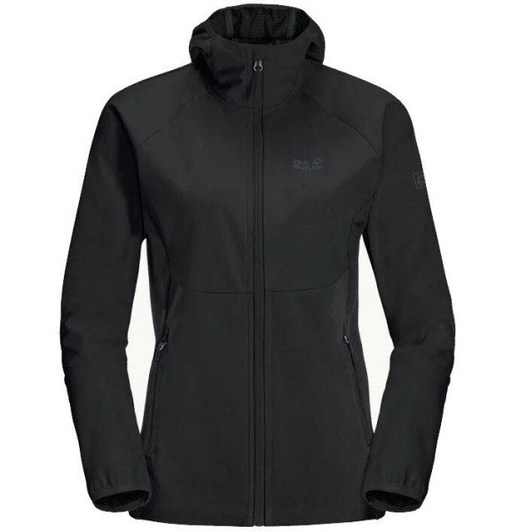 JACK WOLFSKIN Go Hike Softshelljacke Damen schwarz