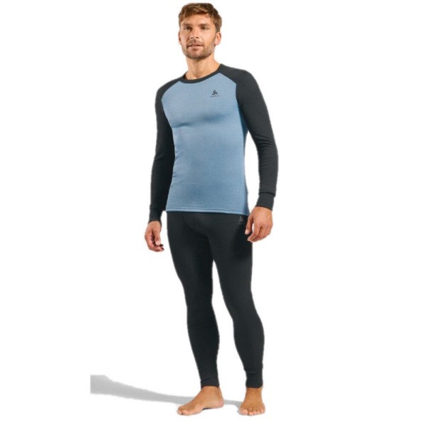ODLO Active Warm Base layer Set Herren blau