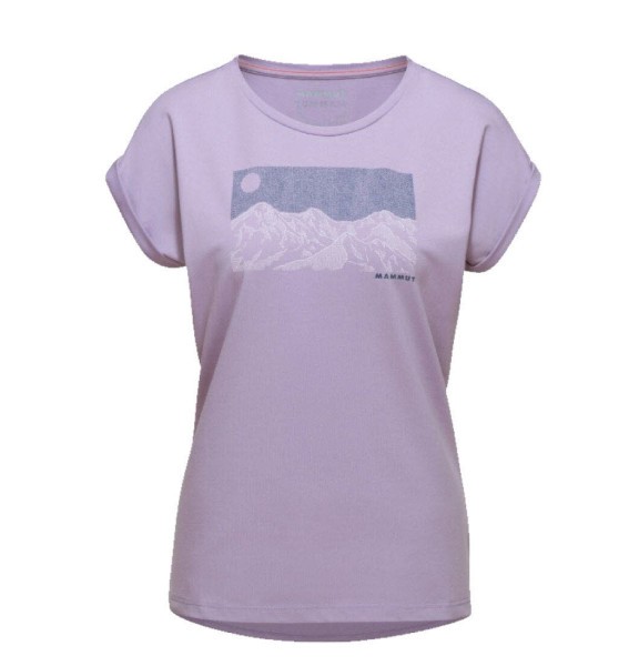 MAMMUT Mountain T-Shirt Women Trilogy T-Shirt Damen lila