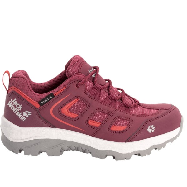 JACK WOLFSKIN Vojo Texapore Low Schuhe Kinder rot - Bild 1