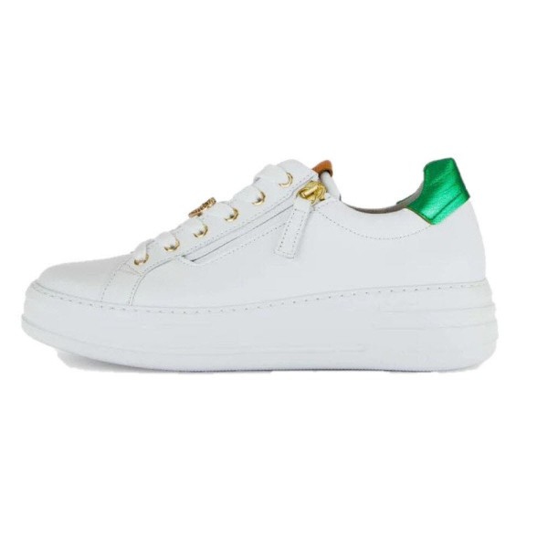 GABOR comfort sneaker low weiss - Bild 1