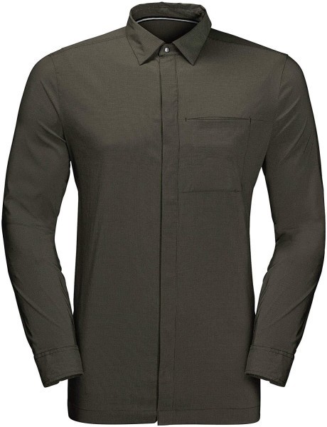 JACK WOLFSKIN Jwp LS Hemd Herren grün