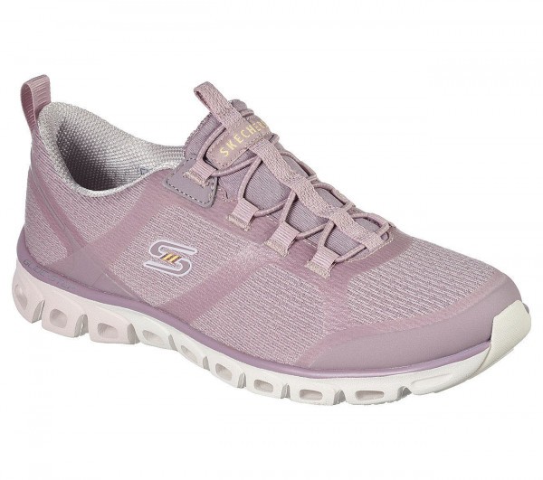 SKECHERS Glide-Step - Dashing Days Schuhe Damen lila