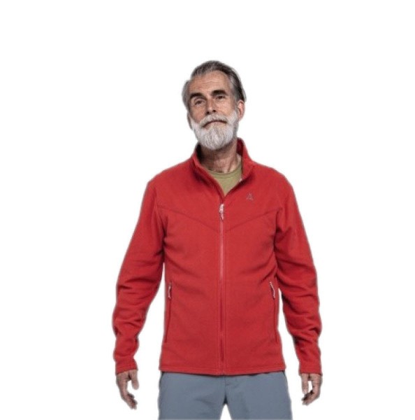 SCHÖFFEL Schöffel Fleecejacke Hiking Style Qutang MNS Herren rot - Bild 1