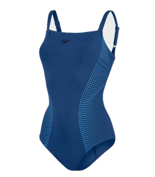 SPEEDO Spdscu Crystallux 1Pc Af Blue/Blue Badeanzug Damen blau
